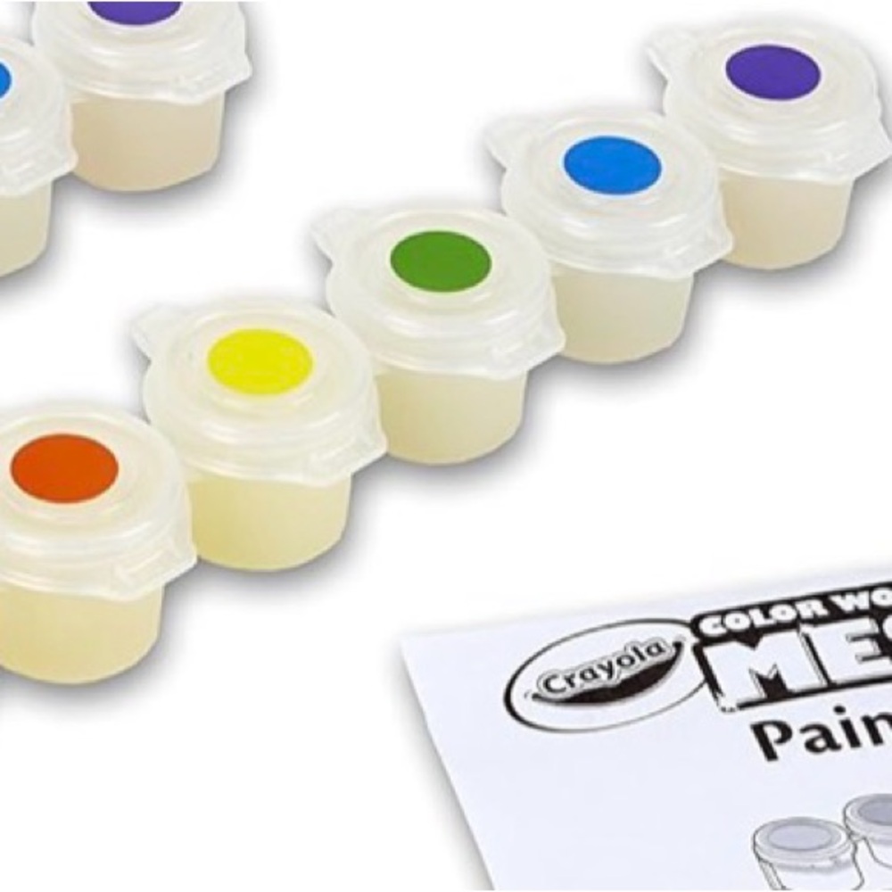 Discontinued Crayola Mess Free Color Wonder Gel Paint